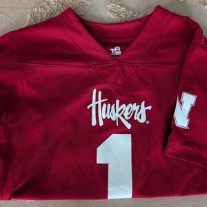 Huskers Red Football Jersey